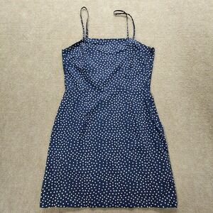 h&m dress blue and white NEW - Forever New petite blue printed maxi dress | size 8 main image 0
